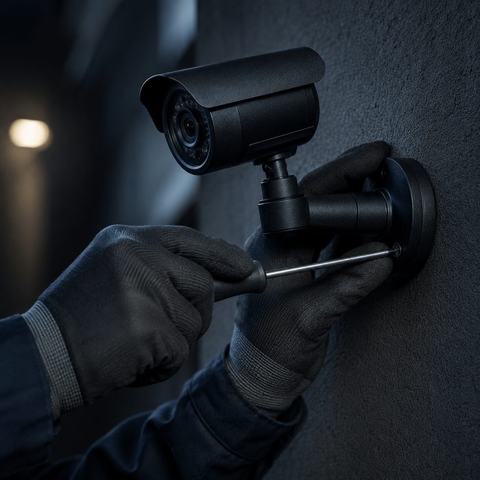 Установка видеонаблюдения